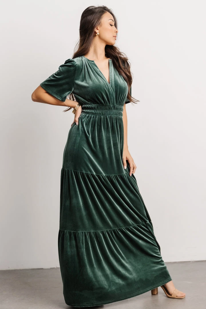 RR Artemis Velvet Maxi Dress | Deep Lagoon Dresses 5 RR Artemis Velvet Maxi Dress | Deep Lagoon Dresses
