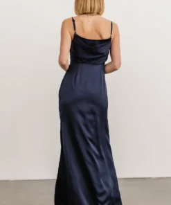 SL Sydney Satin Gown | Navy Dresses 18 SL Sydney Satin Gown | Navy Dresses