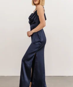 SL Sydney Satin Gown | Navy Dresses 20 SL Sydney Satin Gown | Navy Dresses