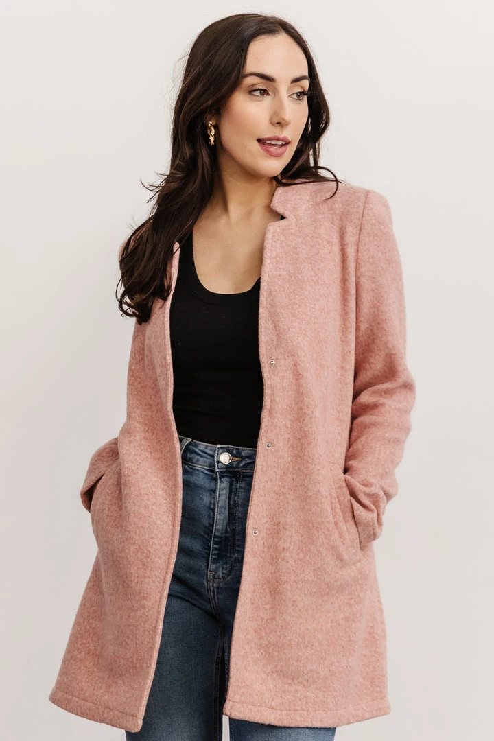 BS Tops Knoll Notch Jacket | Vintage Rose 8 BS Tops Knoll Notch Jacket | Vintage Rose