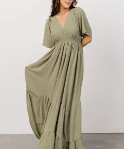RR Delilah Maxi Dress | Dusty Olive