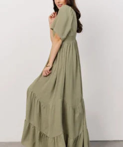 RR Delilah Maxi Dress | Dusty Olive