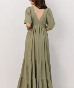 RR Delilah Maxi Dress | Dusty Olive