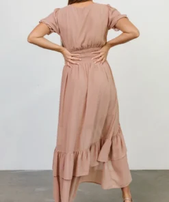 BB Custom Tuscany High-Low Dress | Nude Blush