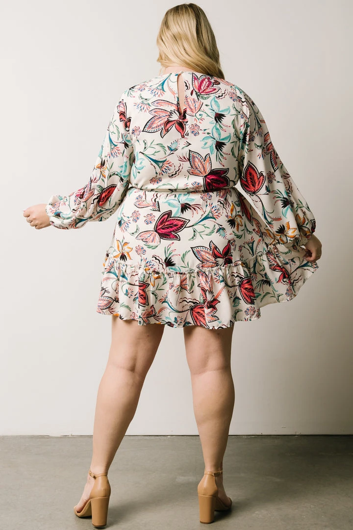 FT Dresses Tally Mini Dress | Off White Multi Print 16 FT Dresses Tally Mini Dress | Off White Multi Print