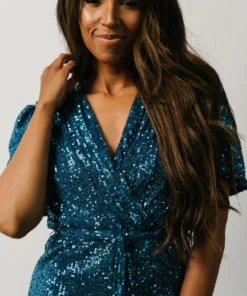 RR Shop By Style Glasgow Sequin Jumpsuit | French Blue 13 RR Shop By Style Glasgow Sequin Jumpsuit | French Blue