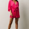 DD Vacation Joan Romper | Fuchsia