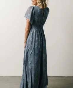 RR Dresses Evelyn Smocked Maxi Dress | Blue 21 RR Dresses Evelyn Smocked Maxi Dress | Blue