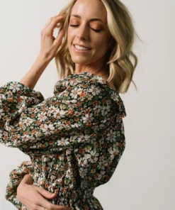 HAY Eileen Long Sleeve Peasant Top | Multi Floral 19 HAY Eileen Long Sleeve Peasant Top | Multi Floral