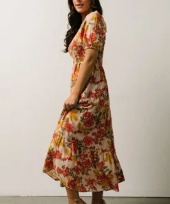 POL Dresses Madrid Smocked Dress | Multi Floral