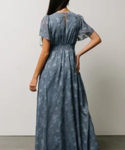 RR Dresses Evelyn Smocked Maxi Dress | Blue 31 RR Dresses Evelyn Smocked Maxi Dress | Blue