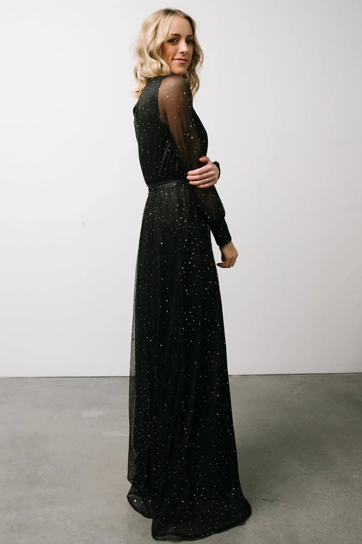 BB Custom Dresses Abigail Sparkle Gown | Black 6 BB Custom Dresses Abigail Sparkle Gown | Black