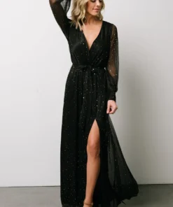 BB Custom Dresses Abigail Sparkle Gown | Black 15 BB Custom Dresses Abigail Sparkle Gown | Black