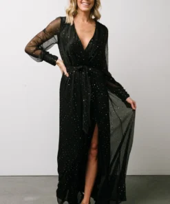 BB Custom Dresses Abigail Sparkle Gown | Black