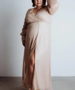 BB Custom Dresses Abigail Sparkle Gown | Champagne