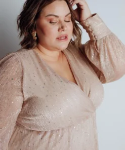 BB Custom Dresses Abigail Sparkle Gown | Champagne