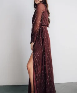 BB Custom Dresses Abigail Sparkle Gown | Mulberry 19 BB Custom Dresses Abigail Sparkle Gown | Mulberry