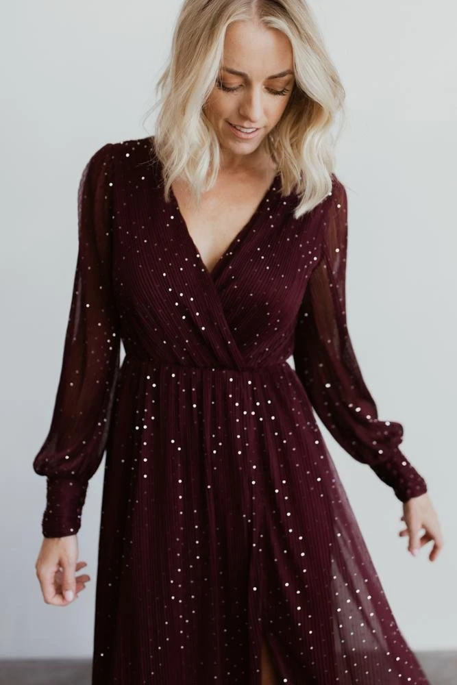 BB Custom Dresses Abigail Sparkle Gown | Mulberry 3 BB Custom Dresses Abigail Sparkle Gown | Mulberry