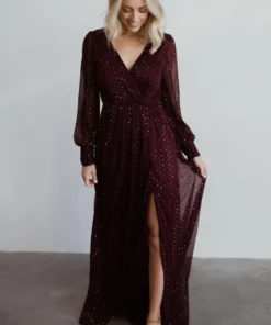 BB Custom Dresses Abigail Sparkle Gown | Mulberry 18 BB Custom Dresses Abigail Sparkle Gown | Mulberry