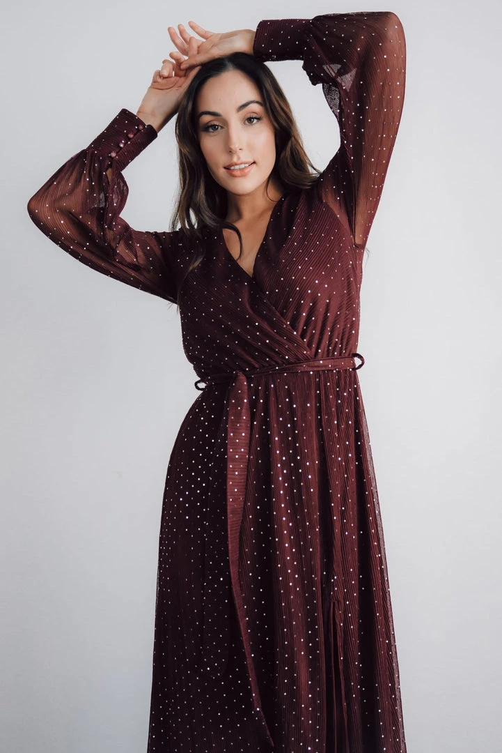 BB Custom Dresses Abigail Sparkle Gown | Mulberry 4 BB Custom Dresses Abigail Sparkle Gown | Mulberry