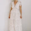 AK Ada Lace Maxi Dress | Off White Dresses