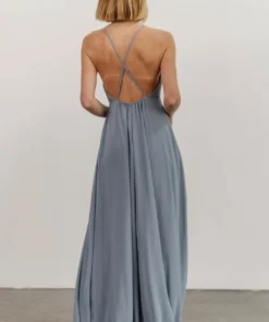 SL Adelaide Gown | Dusty Blue 15 SL Adelaide Gown | Dusty Blue