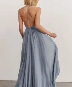 SL Adelaide Gown | Dusty Blue 16 SL Adelaide Gown | Dusty Blue