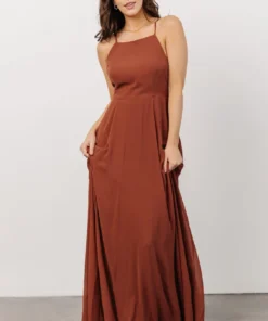 SL Adelaide Gown | Terracotta