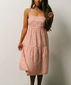 BS Dresses Alaska Open Tie Back Midi Dress | Clay