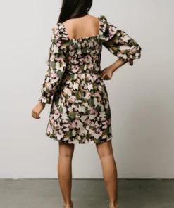 BS Dresses Alastair Smocked Mini Dress | Multi Print 14 BS Dresses Alastair Smocked Mini Dress | Multi Print