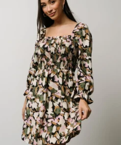 BS Dresses Alastair Smocked Mini Dress | Multi Print 12 BS Dresses Alastair Smocked Mini Dress | Multi Print