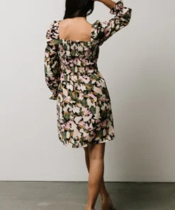 BS Dresses Alastair Smocked Mini Dress | Multi Print 16 BS Dresses Alastair Smocked Mini Dress | Multi Print