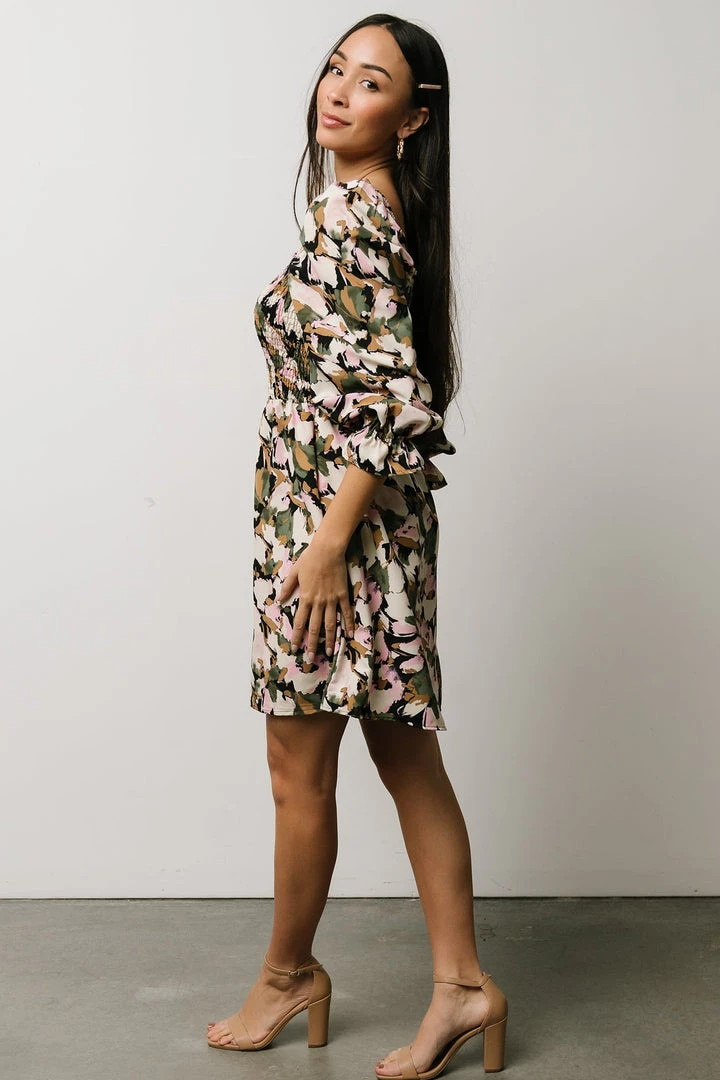 BS Dresses Alastair Smocked Mini Dress | Multi Print 8 BS Dresses Alastair Smocked Mini Dress | Multi Print