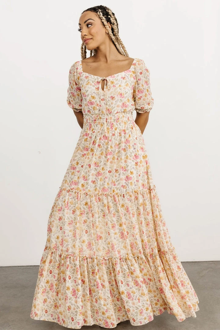 BB Custom Alice Smocked Maxi Dress | Blossom Print Dresses 7 BB Custom Alice Smocked Maxi Dress | Blossom Print Dresses