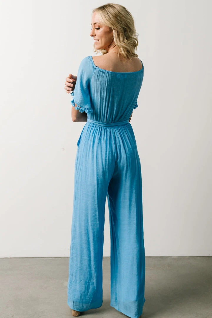 DD Althea Boho Jumpsuit | Sky Blue 6 DD Althea Boho Jumpsuit | Sky Blue