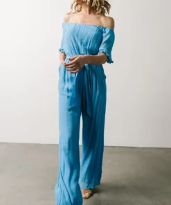 DD Althea Boho Jumpsuit | Sky Blue 10 DD Althea Boho Jumpsuit | Sky Blue