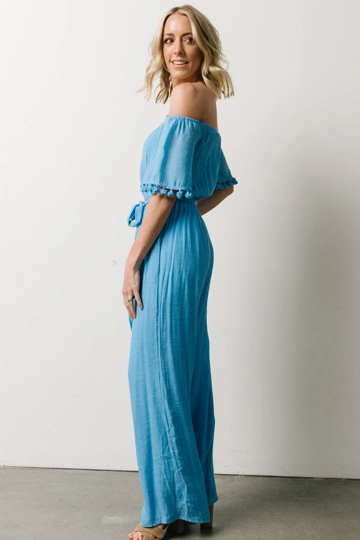 DD Althea Boho Jumpsuit | Sky Blue 5 DD Althea Boho Jumpsuit | Sky Blue