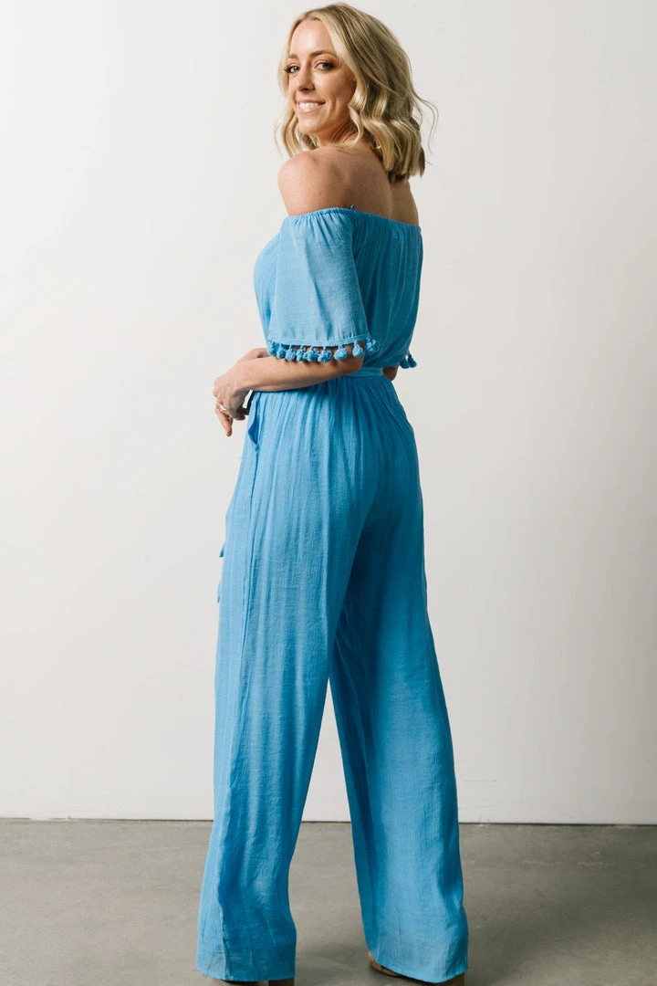 DD Althea Boho Jumpsuit | Sky Blue 4 DD Althea Boho Jumpsuit | Sky Blue