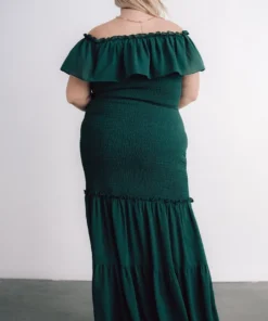 JH Amalfi Smocked Maxi Dress | Green 17 JH Amalfi Smocked Maxi Dress | Green