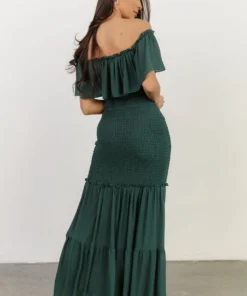 JH Amalfi Smocked Maxi Dress | Green 13 JH Amalfi Smocked Maxi Dress | Green