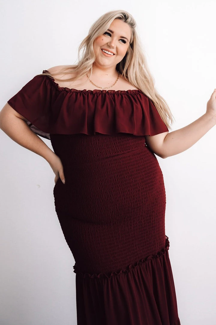 JH Dresses Amalfi Smocked Maxi Dress | Mulberry 2 JH Dresses Amalfi Smocked Maxi Dress | Mulberry