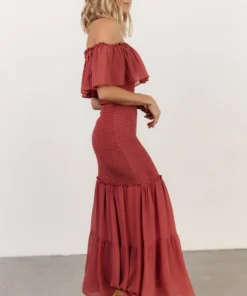 JH Amalfi Smocked Maxi Dress | Rose Dresses 9 JH Amalfi Smocked Maxi Dress | Rose Dresses