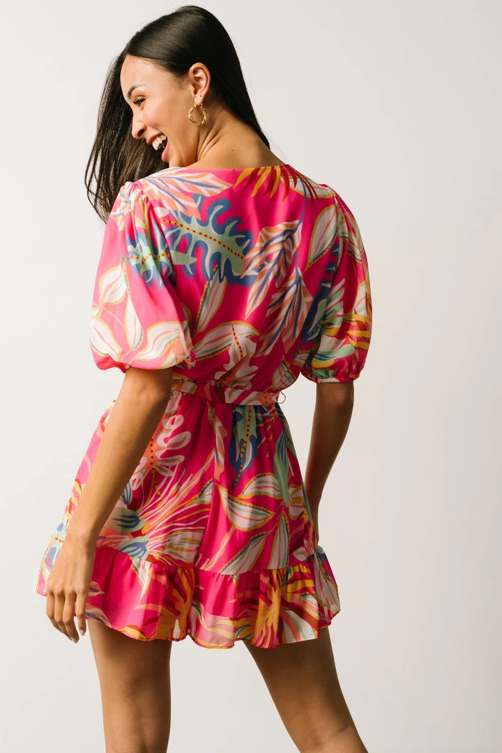 FT Amber Romper | Hot Pink Print Dresses 5 FT Amber Romper | Hot Pink Print Dresses