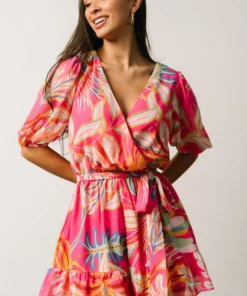 FT Amber Romper | Hot Pink Print Dresses 21 FT Amber Romper | Hot Pink Print Dresses