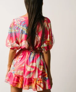 FT Amber Romper | Hot Pink Print Dresses 16 FT Amber Romper | Hot Pink Print Dresses