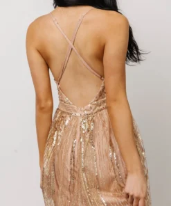 RR Anastasia Gown | Gold Sequin 13 RR Anastasia Gown | Gold Sequin