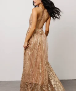 RR Anastasia Gown | Gold Sequin 14 RR Anastasia Gown | Gold Sequin