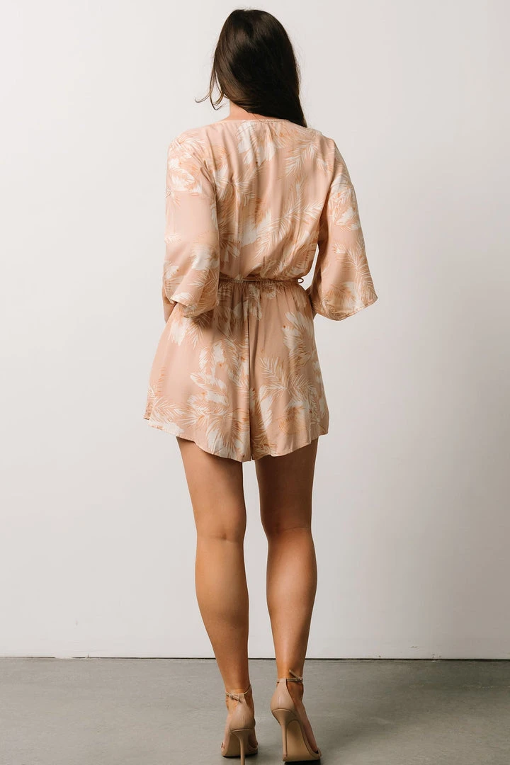 DF Anya Palm Leaf Romper | Natural Boho 3 DF Anya Palm Leaf Romper | Natural Boho