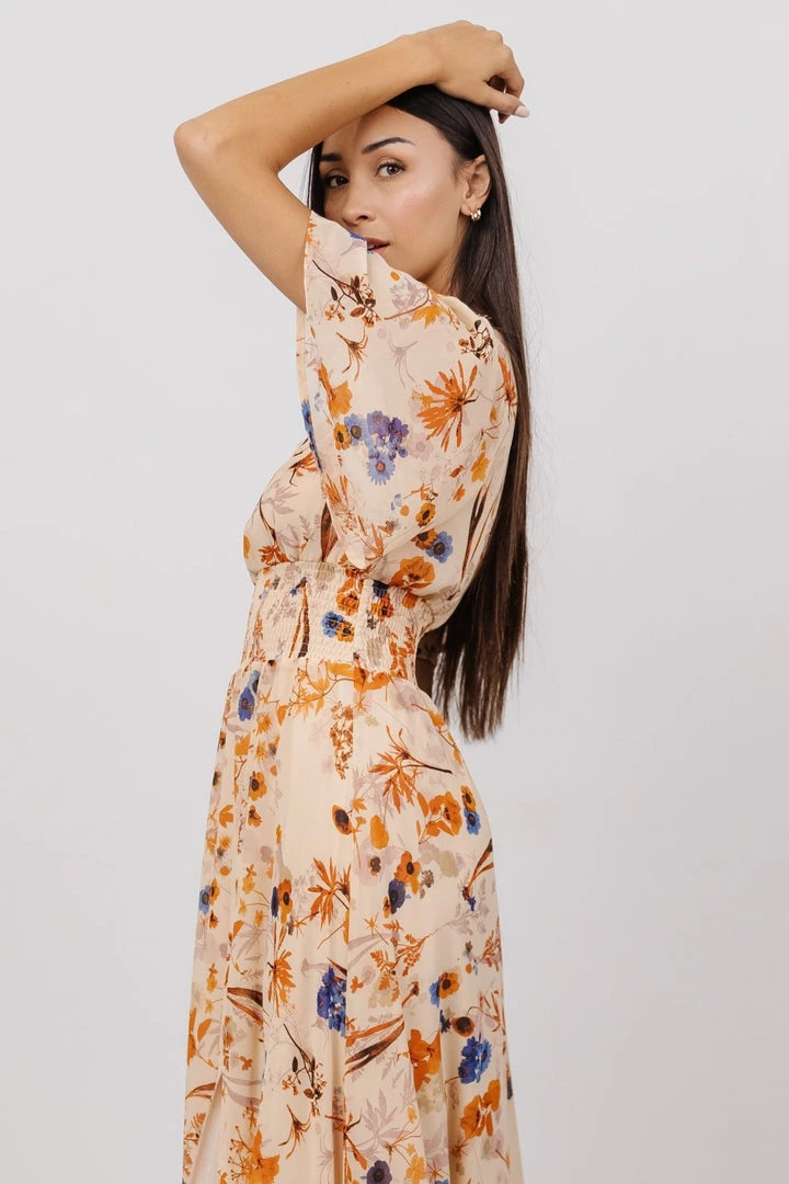 BB Custom April Sweetheart Maxi Dress | Autumn Bouquet 3 BB Custom April Sweetheart Maxi Dress | Autumn Bouquet