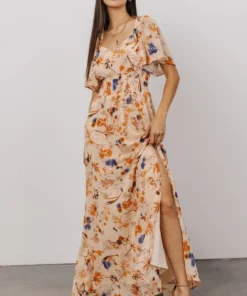 BB Custom April Sweetheart Maxi Dress | Autumn Bouquet 11 BB Custom April Sweetheart Maxi Dress | Autumn Bouquet